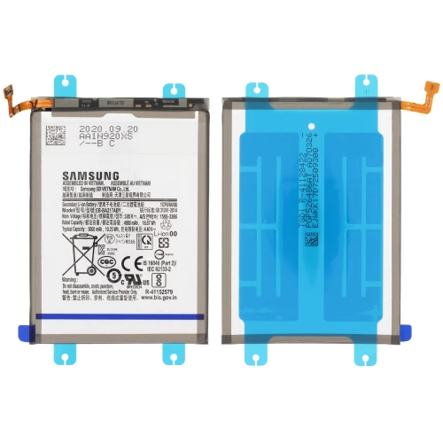 Samsung Galaxy A04s, Galaxy A12, Galaxy A12 Nacho, Galaxy A13 4G, Galaxy A21s, Galaxy M12 akumuliatorius, baterija (EB-BA217ABY)