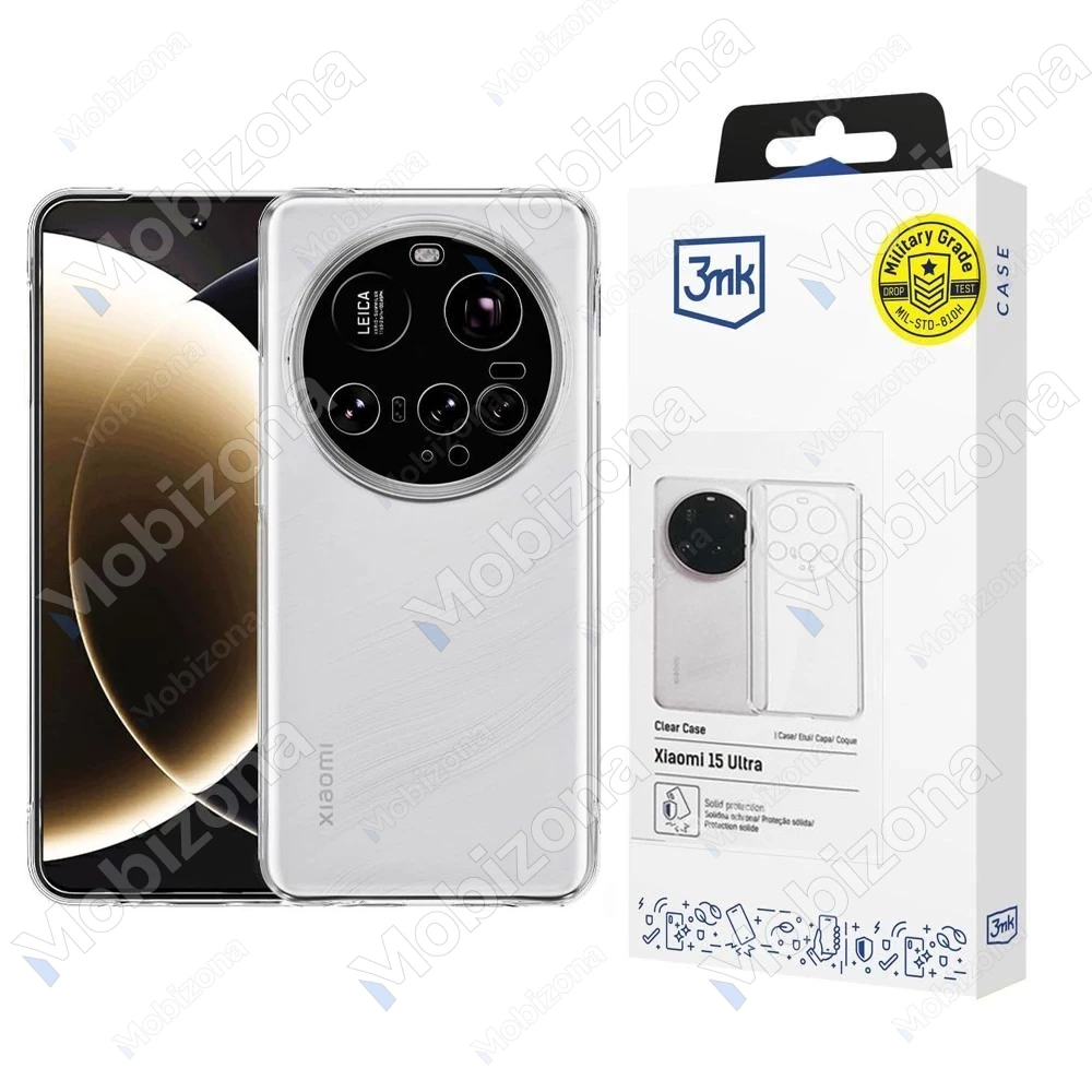 Xiaomi 15 Ultra 3MK Clear Case