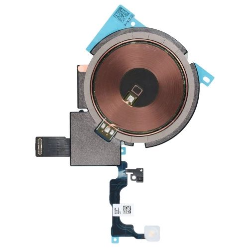 iPhone 15 Pro Max skirta belaidžio įkrovimo antena, blykstė ir mikrofonas (lanksčioji jungtis)