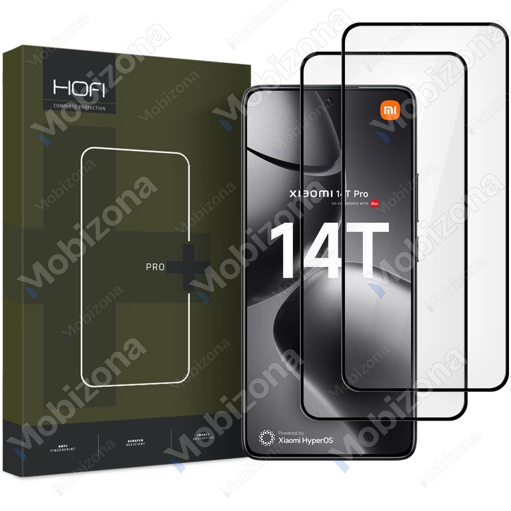 Xiaomi 14T, 14T Pro apsauginis stiklas HOFI Glass Pro+ (2 vnt.)