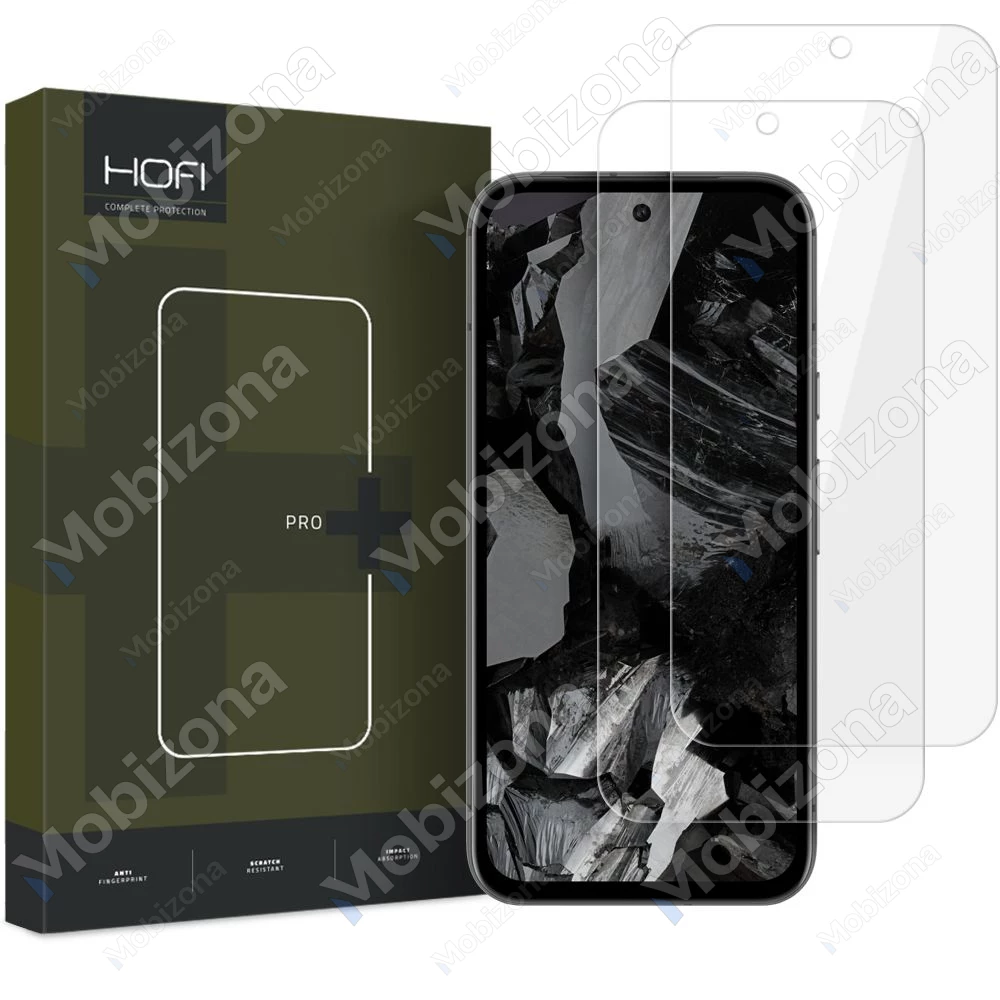 Google Pixel 9, Pixel 9 Pro apsauginis stiklas HOFI Glass Pro+ (2 vnt.)