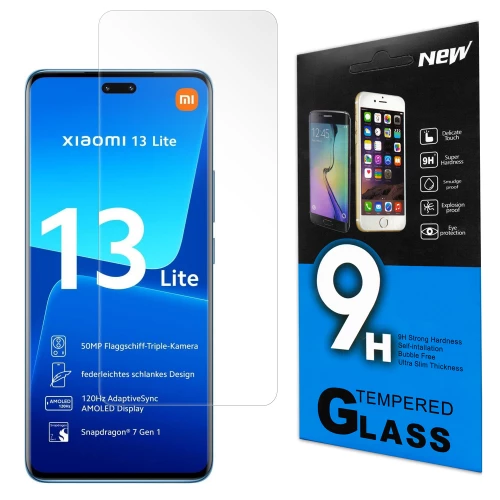 Xiaomi 13 Lite apsauginis stiklas 9H Xiaomi 13 Lite apsauginis stiklas 9H