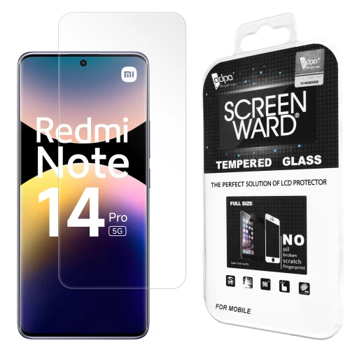 Xiaomi Poco X7, Redmi Note 14 Pro 5G, Redmi Note 14 Pro+ 5G Adpo Tempered Glass