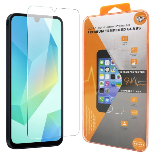 Samsung Galaxy A16 4G, Galaxy A16 5G, Galaxy A17 4G, Galaxy A17 5G Tempered Glass Orange