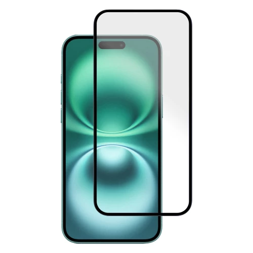 iPhone 16 skirtas apsauginis stiklas 9D Gorilla