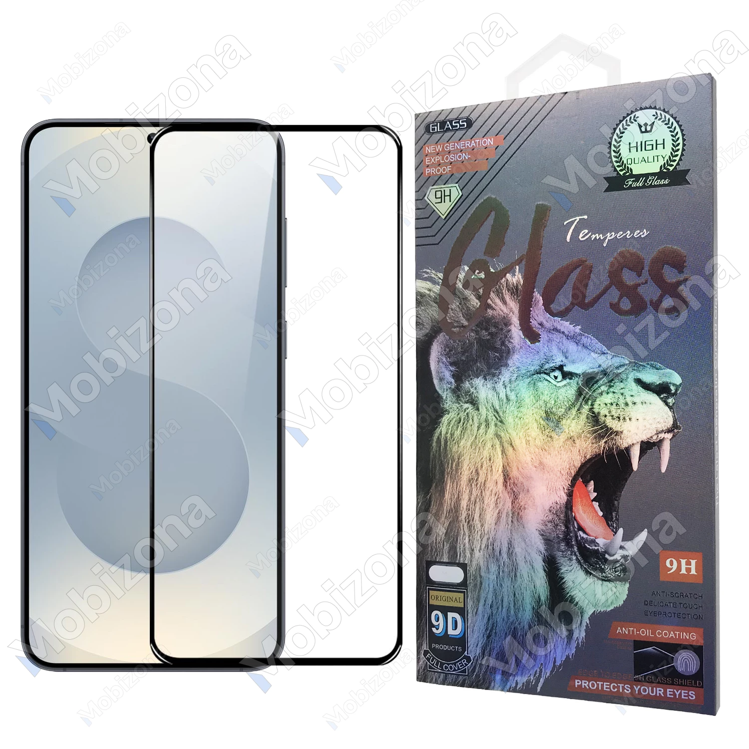 Samsung Galaxy S25+, Galaxy S25 Edge 9D Full Glue Tempered Glass