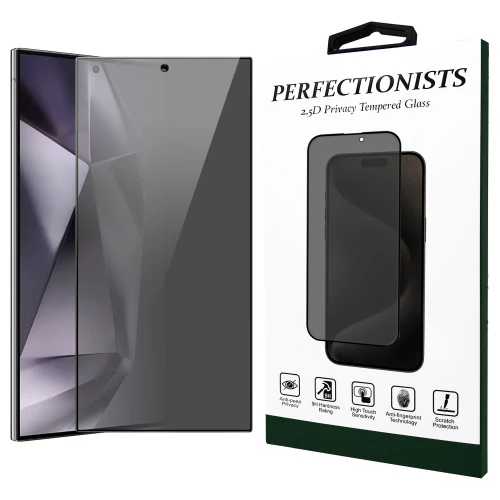 Samsung Galaxy S24 Ultra apsauginis stiklas Perfectionists Privacy