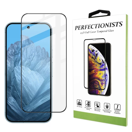 Google Pixel 9 Pro XL apsauginis stiklas 2.5D Perfectionists