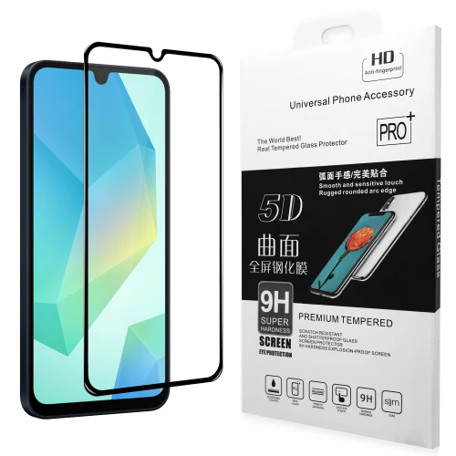 Samsung Galaxy A16 4G, Galaxy A16 5G, Galaxy A17 4G, Galaxy A17 5G apsauginis stiklas 5D Full Glue
