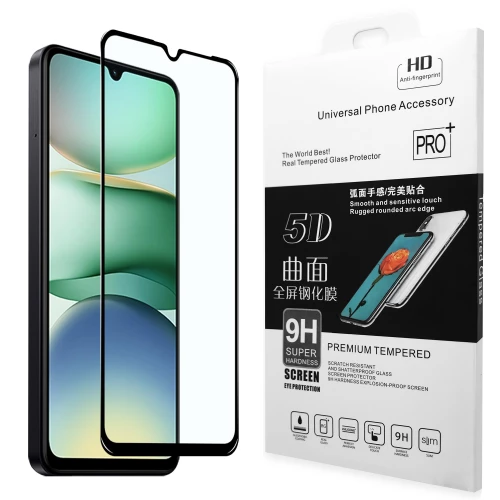 Xiaomi Poco C75, Redmi 14C Tempered Glass 5D Full Glue Xiaomi Poco C75, Redmi 14C Tempered Glass 5D Full Glue