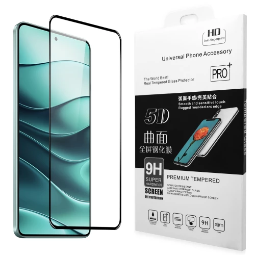 Xiaomi Redmi Note 14 5G apsauginis stiklas 5D Full Glue