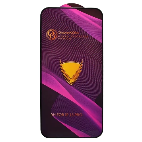 Apple iPhone 15 Pro apsauginis stiklas OG Golden Armor Apple iPhone 15 Pro apsauginis stiklas OG Golden Armor