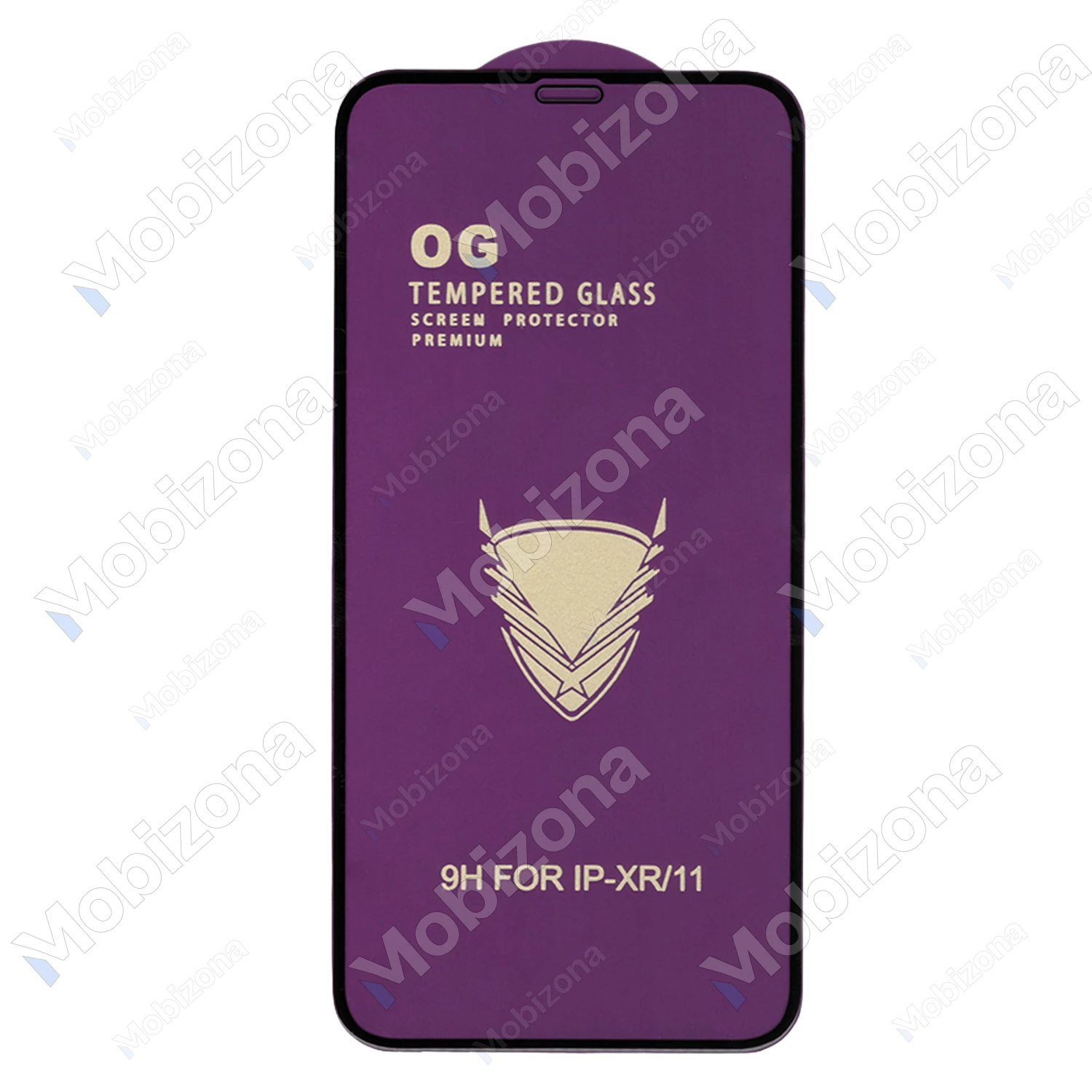iPhone XR, iPhone 11 skirtas apsauginis stiklas OG Golden Armor