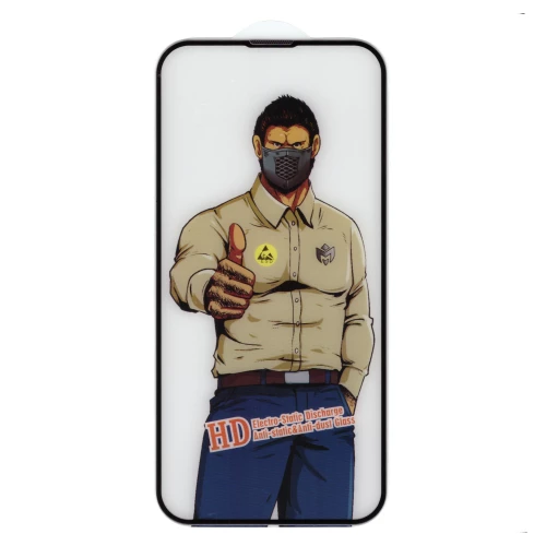 Apple iPhone 13, iPhone 13 Pro, iPhone 14, iPhone 16e Tempered Glass ESD Anti-Static Apple iPhone 13, iPhone 13 Pro, iPhone 14, iPhone 16e Tempered Glass ESD Anti-Static