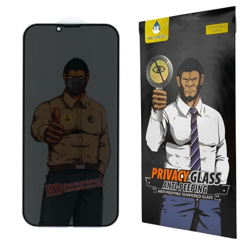 iPhone 13 Pro Max, 14 Plus Tempered Glass ESD Privacy Anti-Static