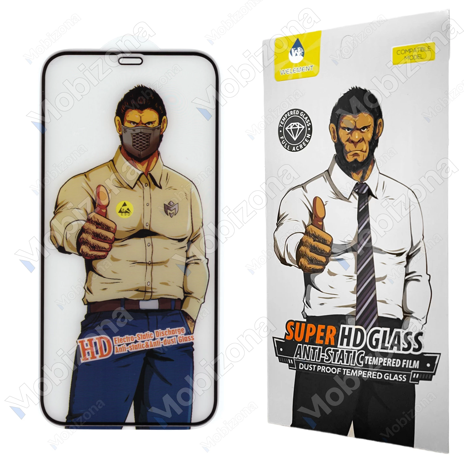 iPhone 12, 12 Pro Tempered Glass ESD Anti-Static