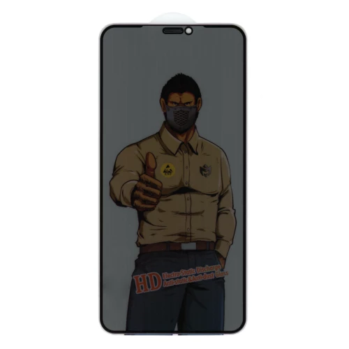 Apple iPhone XS Max, iPhone 11 Pro Max Tempered Glass ESD Privacy Anti-Static Apple iPhone XS Max, iPhone 11 Pro Max Tempered Glass ESD Privacy Anti-Static