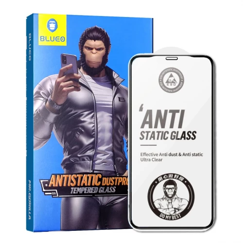 Apple iPhone XS Max, iPhone 11 Pro Max Tempered Glass Blueo Anti Static HD Apple iPhone XS Max, iPhone 11 Pro Max Tempered Glass Blueo Anti Static HD