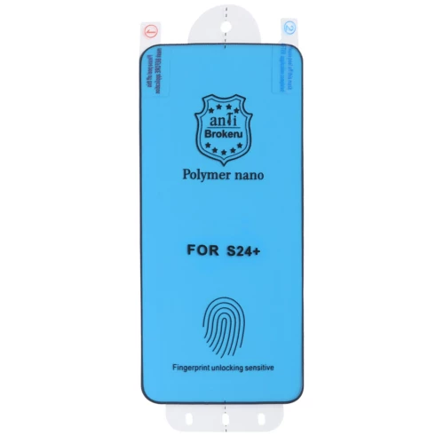 Samsung Galaxy S24+, Galaxy S25+ apsauginis hibridinis stiklas Polymer Nano
