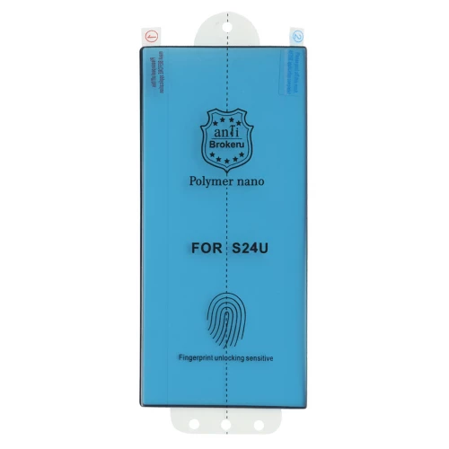 Samsung Galaxy S24 Ultra apsauginis hibridinis stiklas Polymer Nano