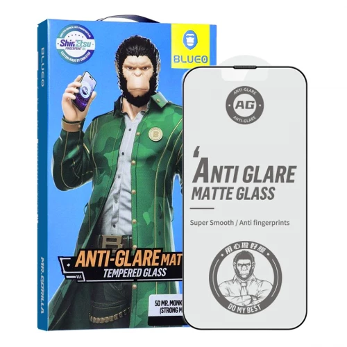 Apple iPhone 15 Pro Max apsauginis stiklas Blueo Anti Glare Matte