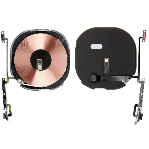 Apple iPhone X garsinimo mygtukas, belaidis įkroviklis, NFC (lanksčioji jungtis)