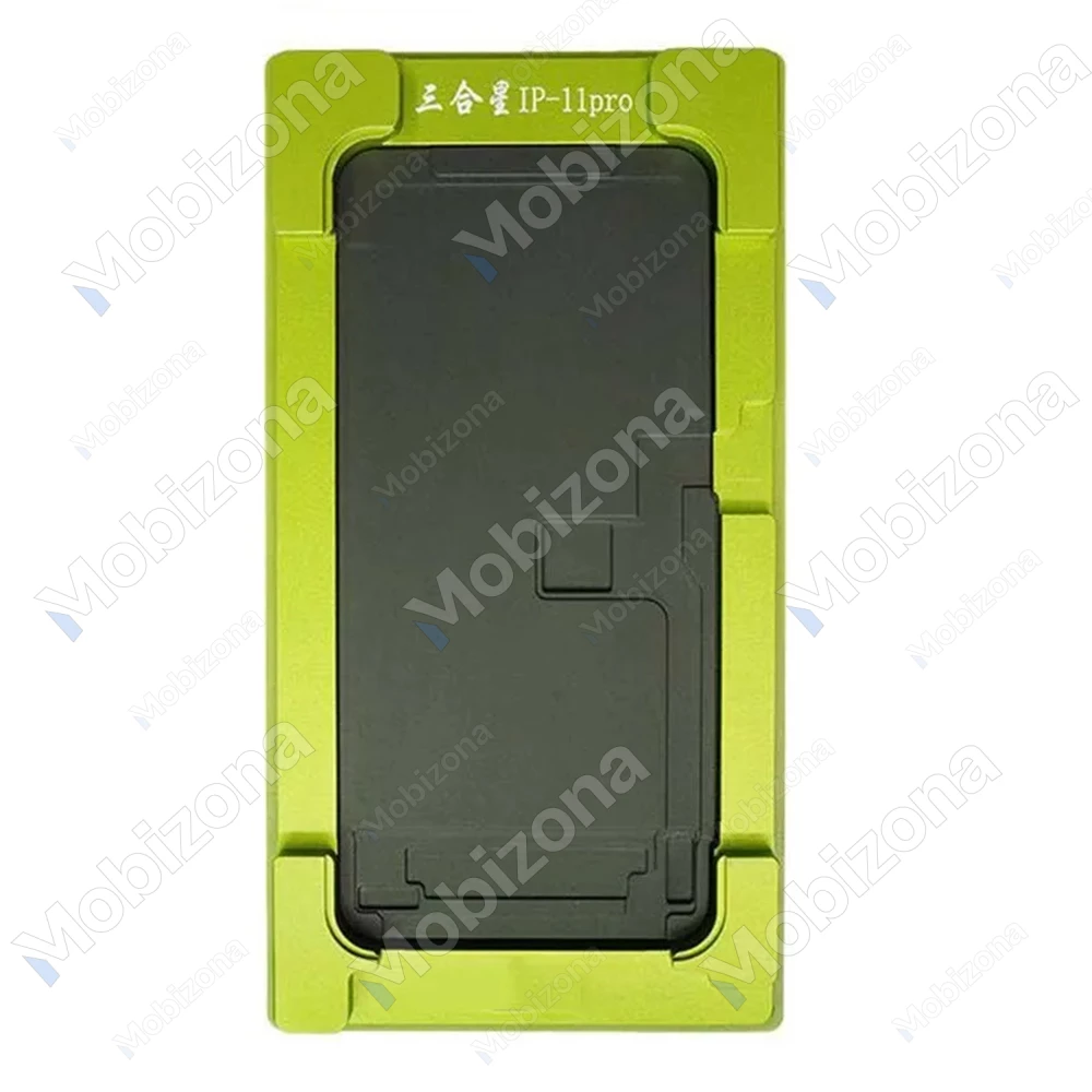 iPhone 11 Pro skirtas Sanheking ekrano lygiavimo ir laminavimo forma (Sameking)