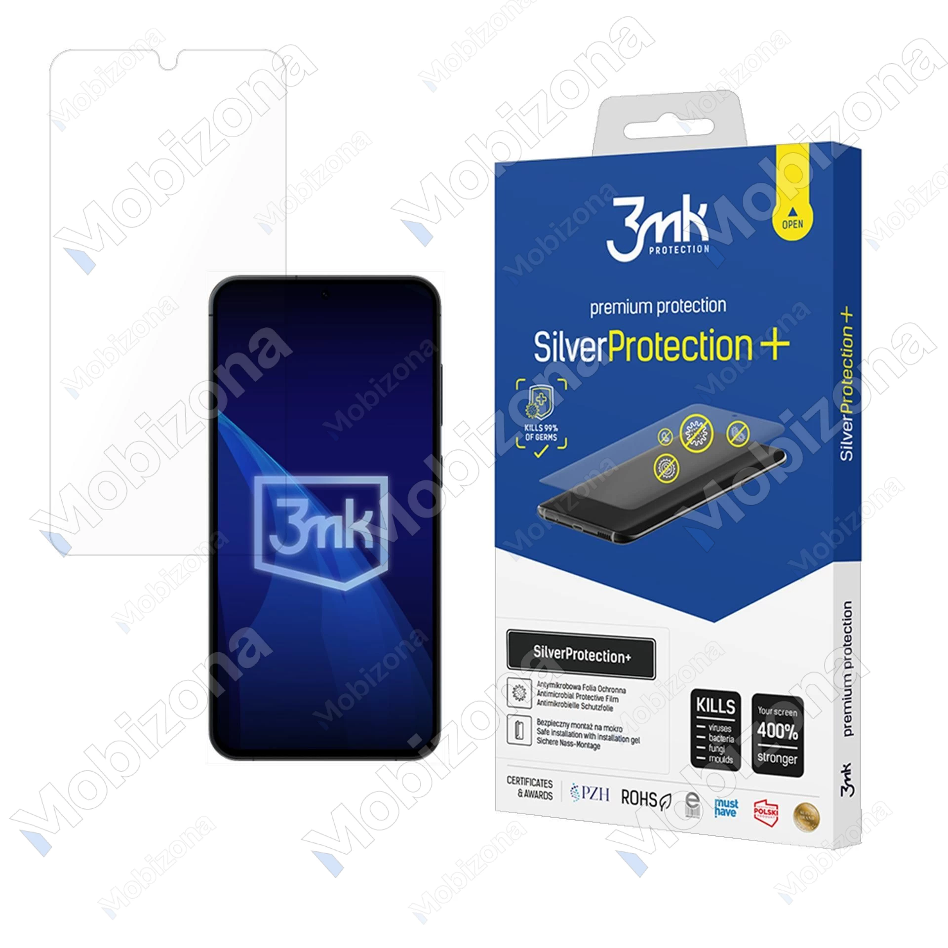 Samsung Galaxy S25+, Galaxy S25 Edge Screen Protector Film 3MK SilverProtection+