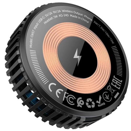 MagSafe Wireless Charger Hoco CW57 Air-cooled (15W) MagSafe Wireless Charger Hoco CW57 Air-cooled (15W)