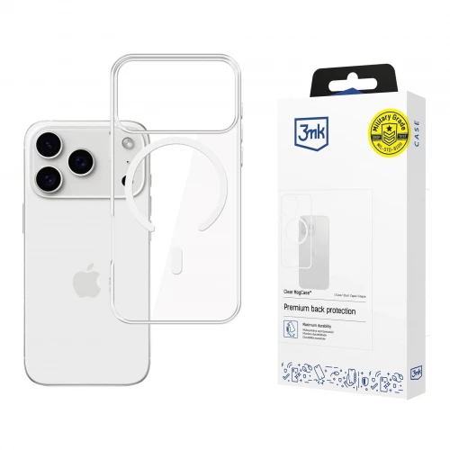 Apple iPhone 17 Pro Max Case 3MK Clear MagCase