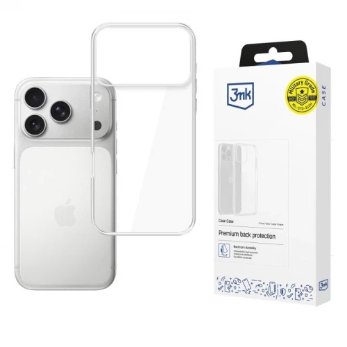 Apple iPhone 17 Pro 3MK Clear Case