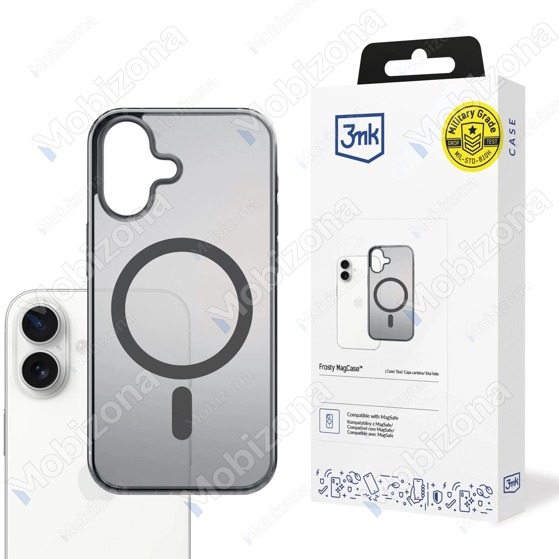 iPhone 17 Case 3MK Frosty MagCase