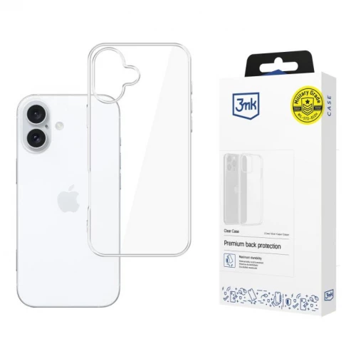 Apple iPhone 17 dėklas 3MK Clear Case