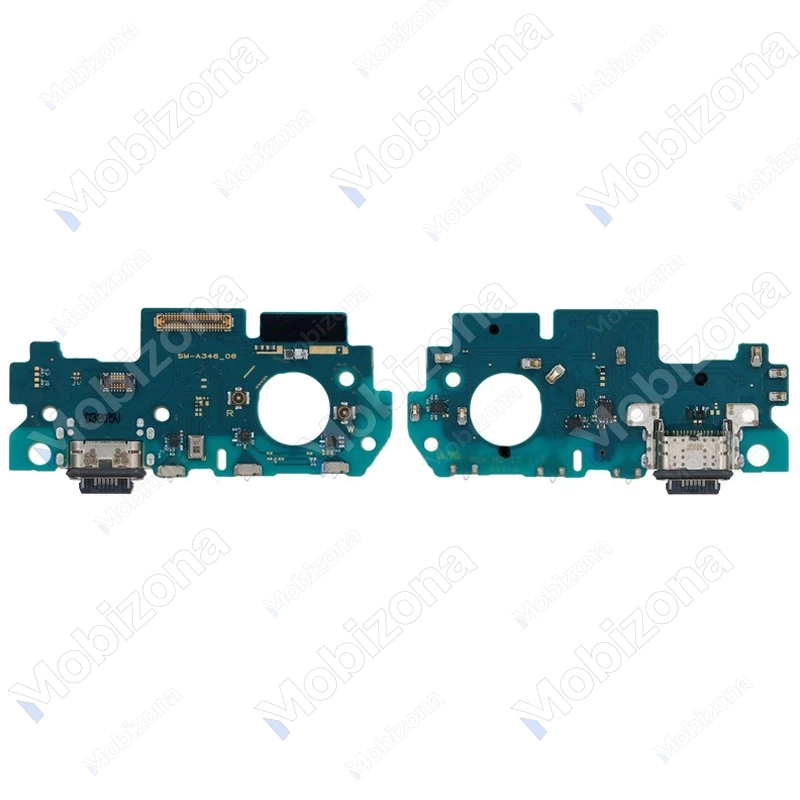 Samsung Galaxy A34 5G įkrovimo lizdas ir mikrofonas (PCB plokštė)