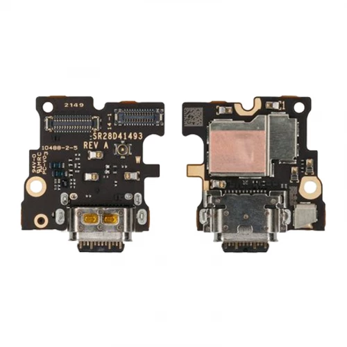 Motorola Edge 30 Pro įkrovimo lizdas ir mikrofonas (PCB plokštė) Motorola Edge 30 Pro įkrovimo lizdas ir mikrofonas (PCB plokštė)
