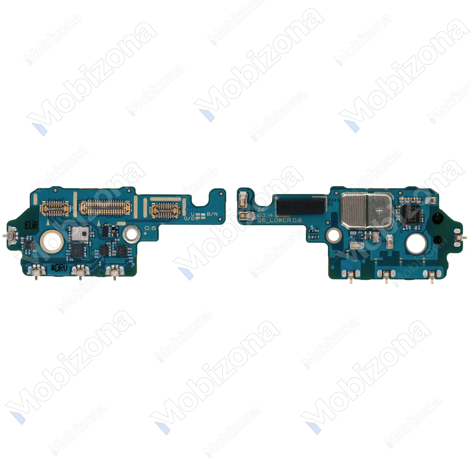 Samsung Galaxy Z Fold 6 antena ir Lower SUB PBA (PCB plokštė)