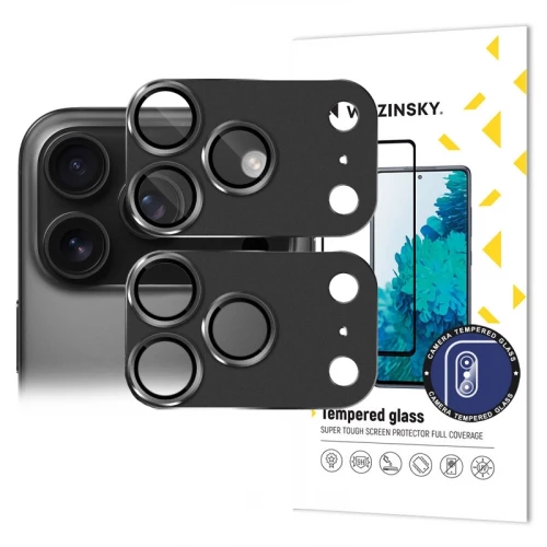 Apple iPhone 17 Pro Camera Lens Tempered Glass Wozinsky (2 pcs) Apple iPhone 17 Pro Camera Lens Tempered Glass Wozinsky (2 pcs)