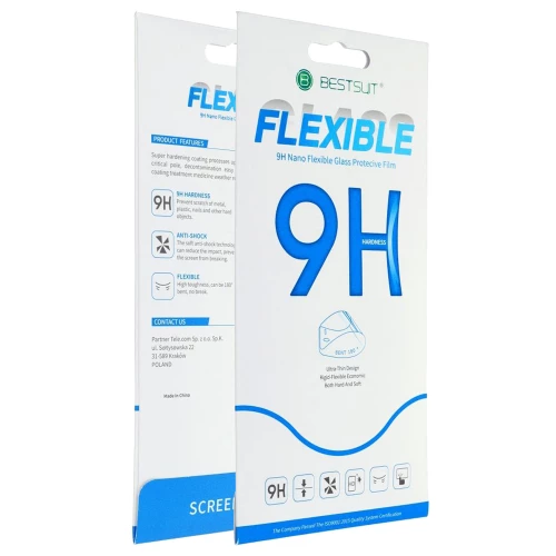 Apple iPhone Air apsauginis hibiridinis stiklas Bestsuit 9H Flexible