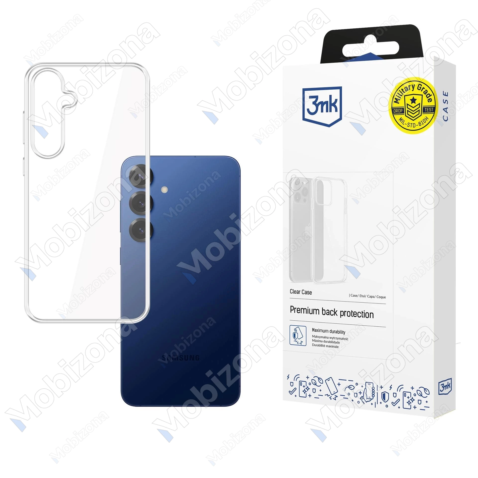 Samsung Galaxy S25 FE 3MK Clear Case