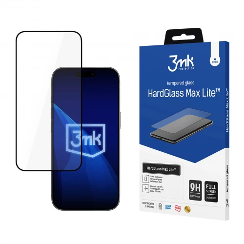 Apple iPhone 17 Pro Tempered Glass 3MK HardGlass Max Lite