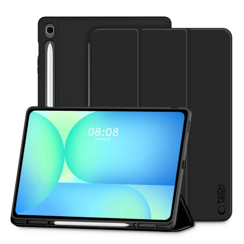 Samsung Galaxy Tab S10 FE+ dėklas Tech-Protect SmartCase Pen Holder