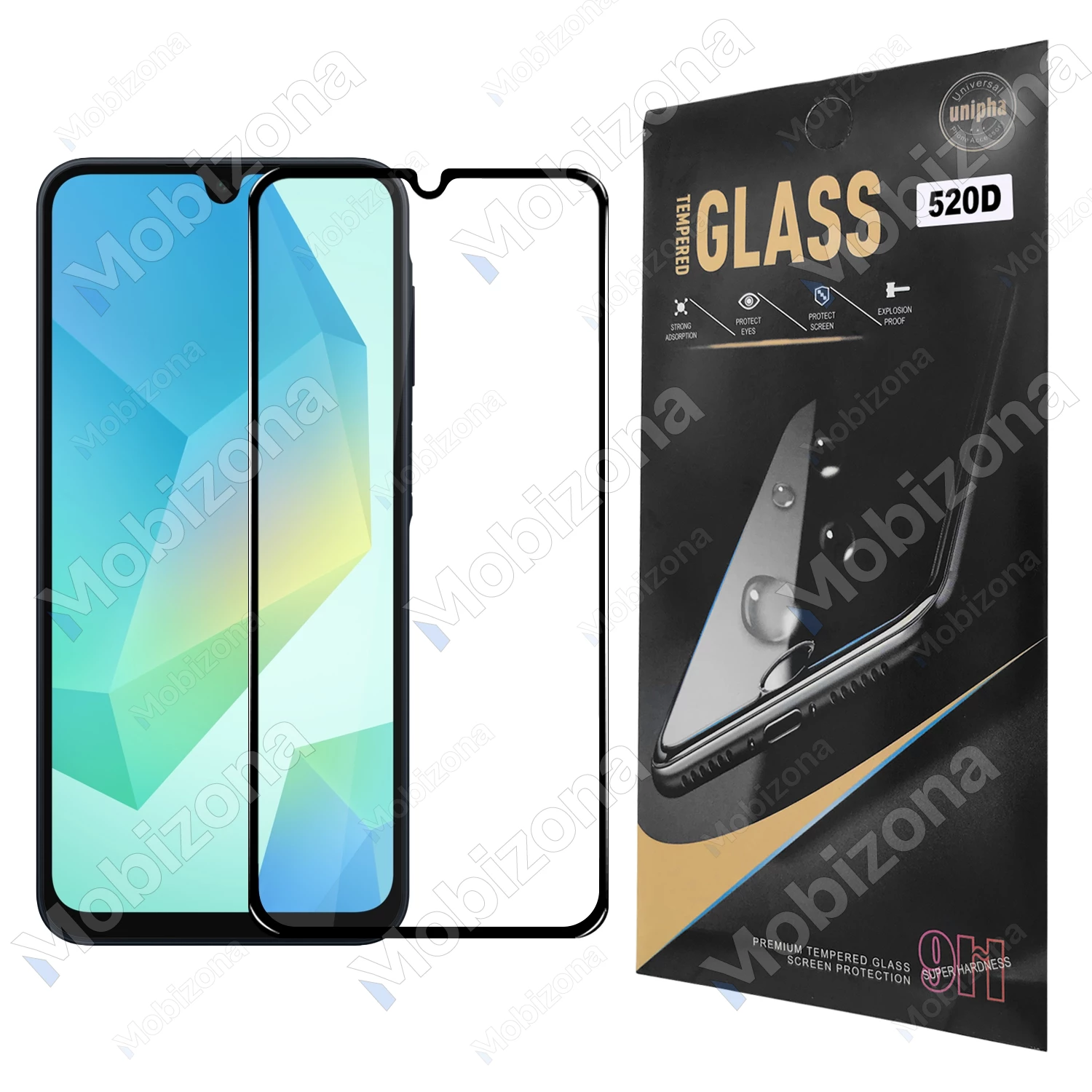 Samsung Galaxy A16 4G, Galaxy A16 5G, Galaxy A17 4G, Galaxy A17 5G Tempered Glass 520D