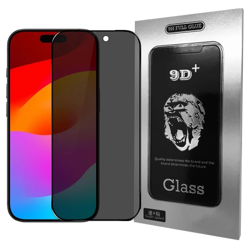 iPhone 16 Pro, iPhone 17 skirtas apsauginis stiklas Privacy