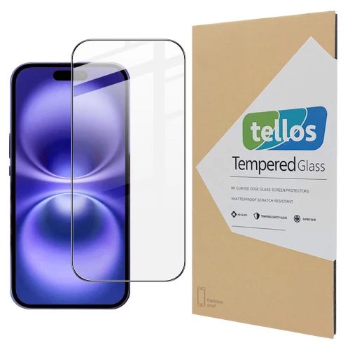 Apple iPhone 17 Pro Max Tempered Glass Tellos Apple iPhone 17 Pro Max Tempered Glass Tellos