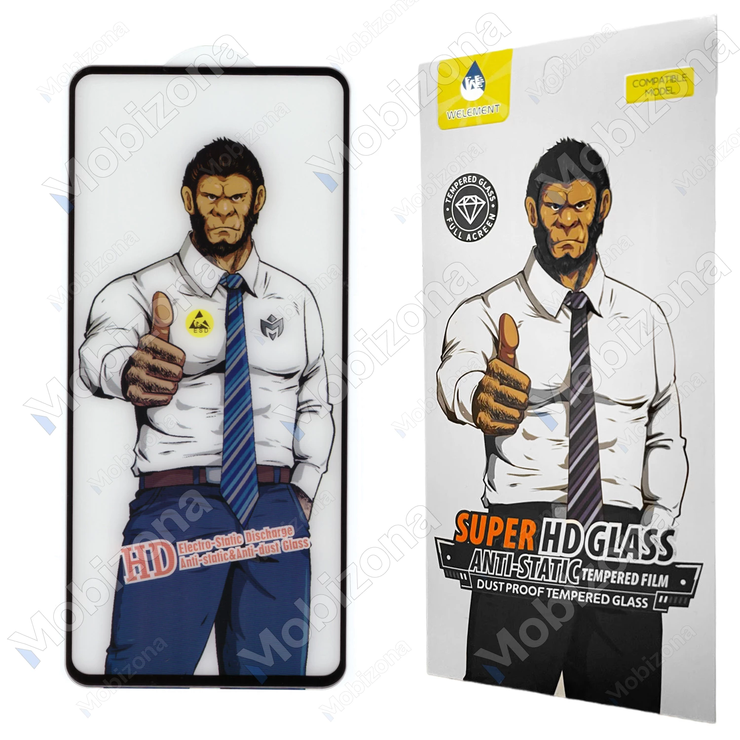 Samsung Galaxy S25 FE Tempered Glass ESD Anti-Static