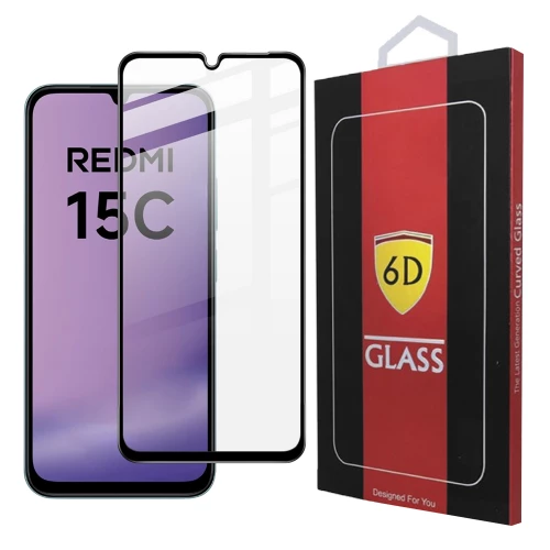 Xiaomi Poco C85, Redmi 15C 4G apsauginis stiklas 6D