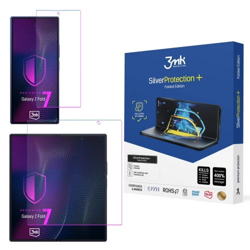 Samsung Galaxy Z Fold 7 Screen Protector Film 3MK SilverProtection+ Folded Edition Samsung Galaxy Z Fold 7 Screen Protector Film 3MK SilverProtection+ Folded Edition