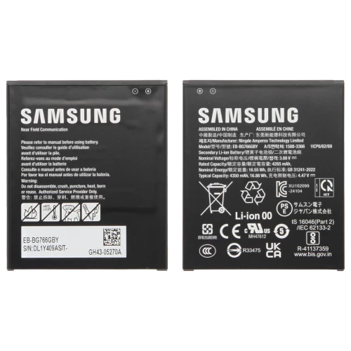 Samsung Galaxy XCover 7 Pro akumuliatorius, baterija (EB-BG766GBY)