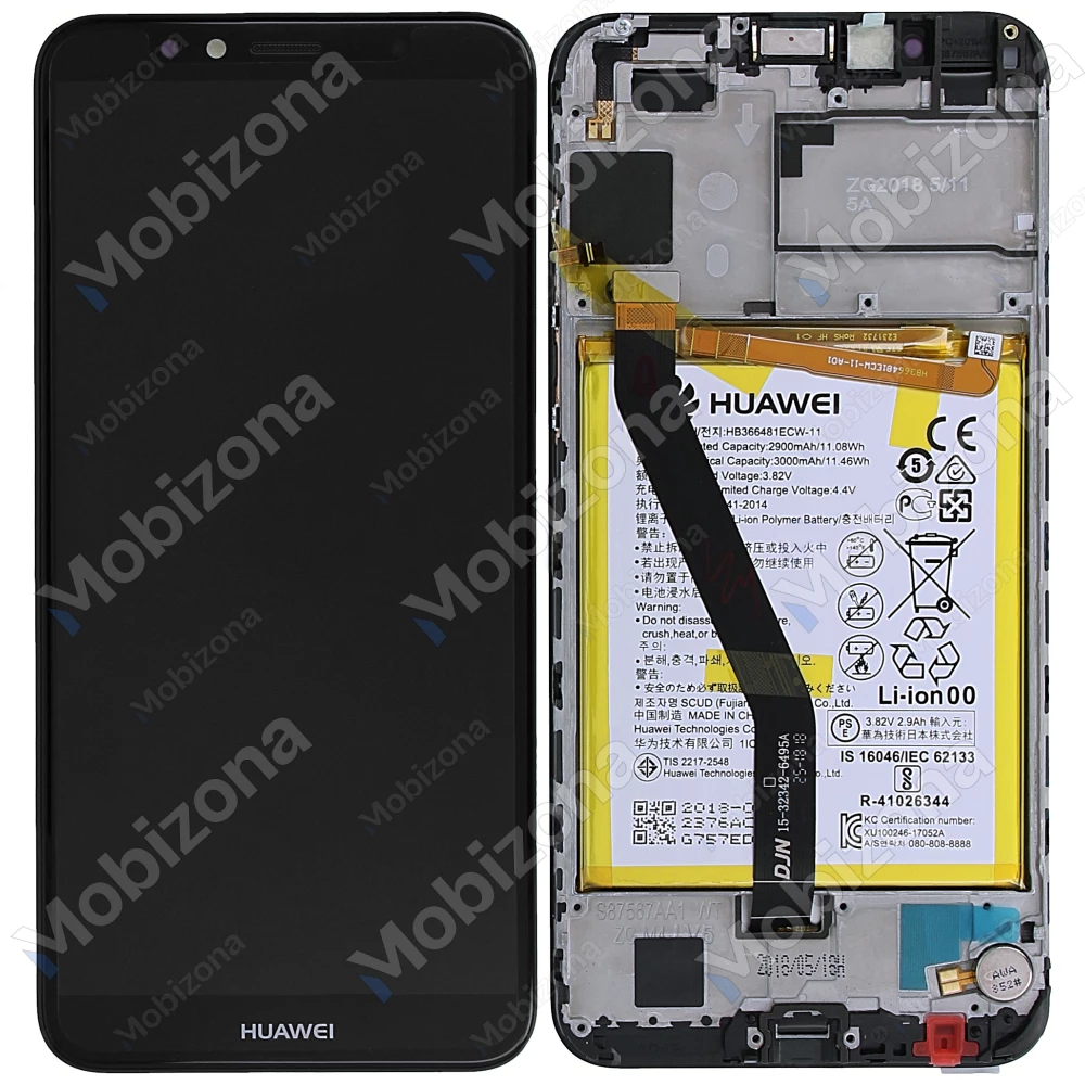 Huawei Y6 (2018), Y6 Prime (2018), Honor 7A ekranas