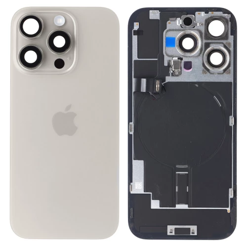 iPhone 16 Pro Back Glass Battery Cover Housing